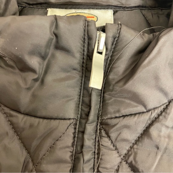 Talbots Petites Womens Black Puffer Vest Zip front Pockets Sz 3XL. - Picture 11 of 12